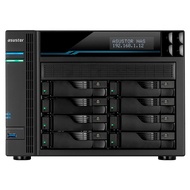 Asustor Lockerstor 8 AS6508T - 8 Bay NAS, 2.1GHz Quad-Core, 2 M.2 NVMe SSD Slot, 10GbE Port, 2.5GbE