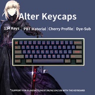 [SG Local Stock] Alter Keycaps | 134 Keys | Cherry Profile | PBT Dye-Sub | Royal Kludge Tecware Keychron Akko Keycap