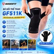 Sports knee brace, Goodfit GF511K knee brace with thick 4-way stretch, protects knees when playing s