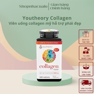 Youtheory Collagen Pill 390v - Collagen Biotin Hair nail Skin Formula 6000mg