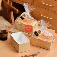 Bakery Cake Toast Loaf & Bread OPP Transparent Packaging Bag / Plastic Bag Roti Kotak Roti / Bakery 