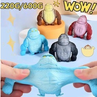 Soft Stretch Gorilla Squeeze Monkey Toy Gorilla Fidget Toy Anime Figure Doll Toys for Kids Adults St