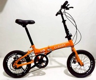 จักรยานพับได้ CLOUDY 1.0 ล้อ 16 นิ้ว (ไม่มีเกียร์)