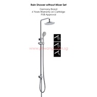 PUB Approval Rain Shower without Mixer 2008 Chrome Germany