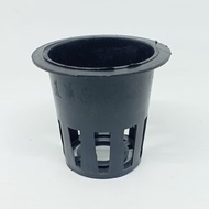 Netpot Black Net Pot/ - Height 5 cm - Top Diameter 5.5 cm - For Hydroponics hydroponic pot