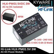 KYWARE HLK-PM01 Power Supply Module AC to DC Isolate 5V 0.6A 3W Watt HLK PM01 Hi Link