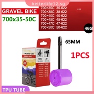 【BETL】❥Ultralight 700C gravel Bike Inner Tube TPU Road Bicycle Tire 700C 35-50C 46g ❥