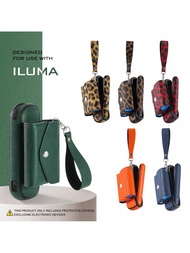 Thích hợp cho IQOS ILUMA/ILUMA I Vỏ bảo vệ Túi đựng HEETS Phụ kiện thời trang Chất liệu da chống trư