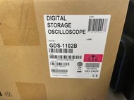 固緯 GWInstek GDS-1102B 100MHz 兩通道 外部輸入 示波器