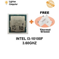 ⁠【USED】 INTEL CORE I3 10100F PROCESSOR 3.60GHZ | 4 CORE 8 THREADS | 65W | LGA1200 | I3 10100F