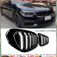 Double Slat Kidney Grill 51137390865 51137390867 51137390866 for     G30 G31 520i Racing Grille Gril