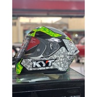 KYT HELMET TT COURSE ARBOLINO FULLFACE WITH CLEAR VISOR