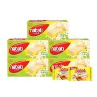 全城熱賣 - 麗芝士 印尼進口檸檬威化餅乾145g*5盒＋25g*2袋|量販裝納寶帝nabati休閒零食小吃（平行進口）