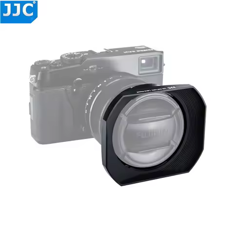 JJC LH-JXF16II Black 67mm Thread Size Square Camera Lens Hood Replaces Fujifilm LH-XF16 for FUJINON 