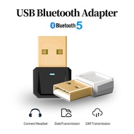 Wireless CSR 5.0 USB Bluetooth Adapter Transmitter Bluetooth Receiver Audio Bluetooth Dongle for Computer PC Laptop