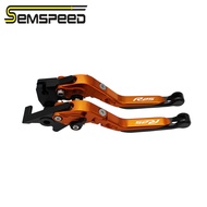 คลังสินค้าพร้อมสำหรับYamaha YZF R25 YZF-R25 2015-2023 รถจักรยานยนต์ CNC ปรับพับเก็บได้เบรคคลัทช์จับ