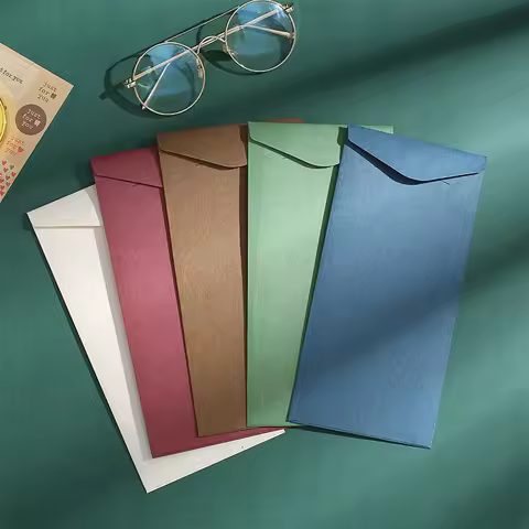 5pcs/lot Vintage Kraft Paper Envelopes European Envelope Style Envelopes for Letters Postcard Weddin