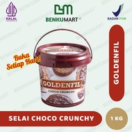 Goldenfil Choco Crunchy 1 Kg | Selai Coklat Crunchy Goldenfil