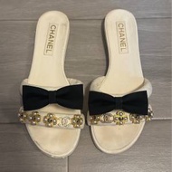 chanel小香風拖鞋39碼