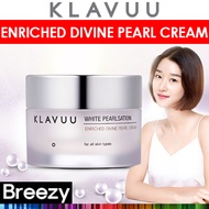 [BREEZY] ★[klavuu] WHITE PEARLSATION Enriched Divine Pearl Cream 50㎖