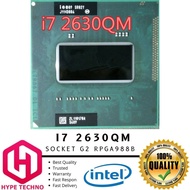 INTEL I7 2630QM 4CORES 8THREADS GPU INTEL HD 3000-LAPTOP SOCKET G2/988B RPGA- TDP 45W PROCESSOR SR02