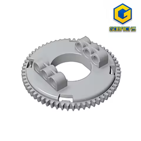 Gobricks GDS-1358 Technical Turntable Large Type 3 Top, 60 Tooth compatible with lego 18938 pieces o