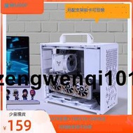 魔神M90P ATX/ITX小機箱240水冷185長電源k88 K99迷你 可豎裝顯卡
