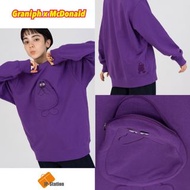 新作予約 🇯🇵 日牌 GRANIPH x McDonald 麥當勞 🤩😻 滑嘟嘟 Crewneck Sweat