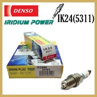 DENSO IK24 (5311) IRIDIUM SPARK PLUG - Toyota, Proton, Perodua, Naza, Hyundai, Honda, Suzuki, Nissan
