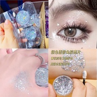 【 Silver 】 Children's eye makeup, Sequined eyeshadow gel, stage makeup, performance makeup