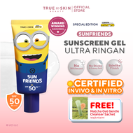 [ MINIONS SPECIAL EDITION ] True to Skin Sunfriends Sunscreen Gel SPF 50 PA++++ - 50ML
