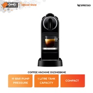 Nespresso D123-ME-BK-NE CitiZ & Milk Coffee Machine Black D123MEBKNE