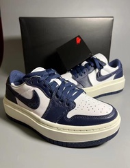 🔝Air Jordan 1 Elevate Low 午夜藍厚底