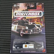 MATCHBOX 1951 HUDSON POLICE SHERIFF UNIT 01Hornet