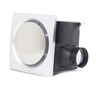 4" SUPER QUIET VENTILATOR SQ-110-D1(ROUND)/ D2 (SQUARE) WHITE-AIREGARD