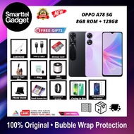 OPPO A78 5G (8+8GB Extended RAM l 128GB ROM) 33W SuperVOOC ,Long Lasting Battery🎁OPPO Malaysia Warra