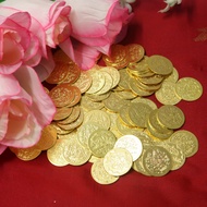 Pure Brass Letchumy Coin | Vengalam Lakshmi Coin | Ganesh Lakshmi Pooja Coin