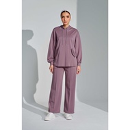 SHE DAZZLE Ae-ri Pullover Hoodie Set In Faded Purple