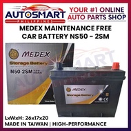 LY Medex Car Battery 2Sm N50 (Maintenance Free) Taiwan 12V 50Ah