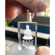 GANTUNGAN 3D Buddha Crystal Keychain – Hong Kong Souvenir (Weight 40g)