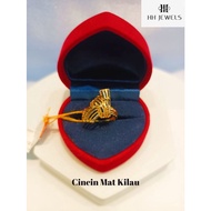 Cincin Emas Mat Kilau 916 [HH Jewels]