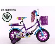 Sepeda mini anak perempuan 12 inch Morison Ban busa usia 3 - 7 tahun