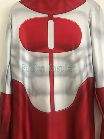 Omni Man Muscle Shading Cosplay Costumes 3D Print Spandex Superhero Zentai Bodysuits Custom Made
