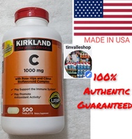 Kirkland Signature Vitamin C 1000mg (500 tablets)