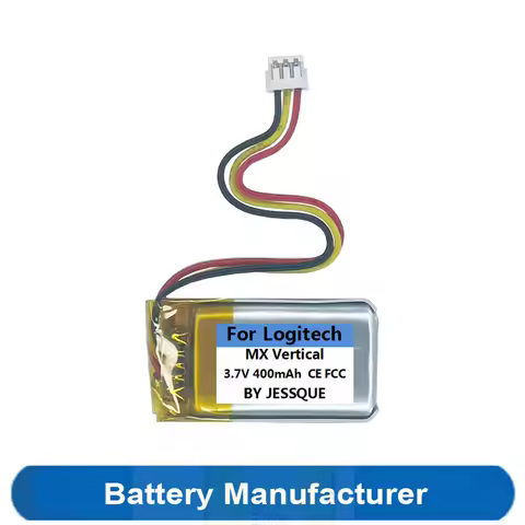 400mAh AHB521630PJT Battery For Logitech MX Vertical Wireless Game Mouse
