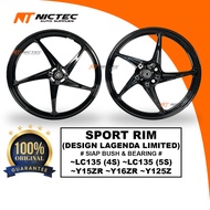 LIMITED STOCK SPORT RIM LAGENDA LIMITED DESIGN ENKEI Y15ZR LC135 4S 5S LAGENDA 115 Y125Z Y16ZR