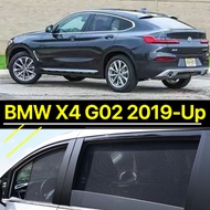 For BMW X4 G02 2019-UP Car Window Sunshade Car Curtains Anti-Mosquito Car Sunshade UV Protection
