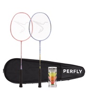 PERFLY ADULT BADMNTON RACKET BR SET LITE 560 BLUE MAUVE