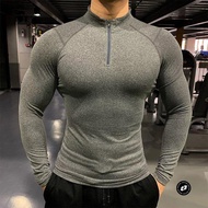 New Style Fleece-Fleece-Fleece Thermal Tights Men Autumn Winter Stretchy Trendy Tights Running Sport