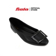 Bata LADIES CASUAL BALLARINA รองเท้าคัทชู ส้นแบน รองเท้าลำลองแฟชั่นหญิง แบบสวม ปิดส้น สีชมพู รหัส 55